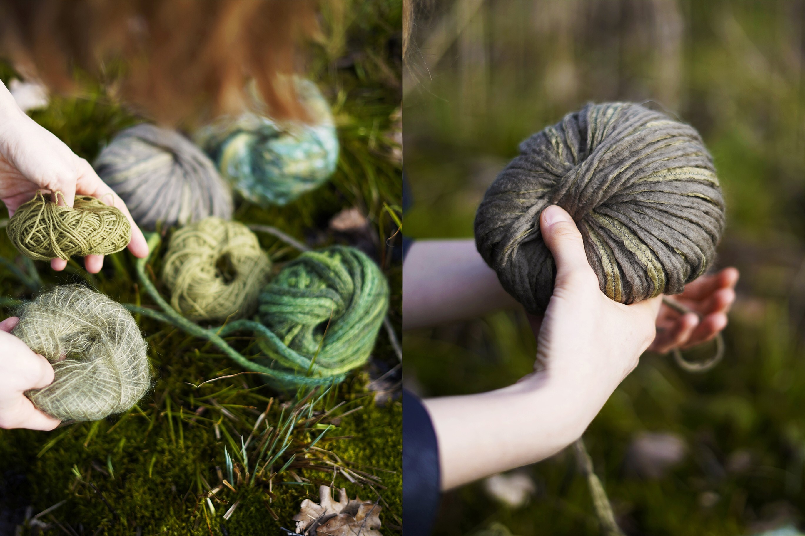 Material- und Farbanalyse. Widdumer Moos. April 2024. Fotografiert von Nepomuk Heller