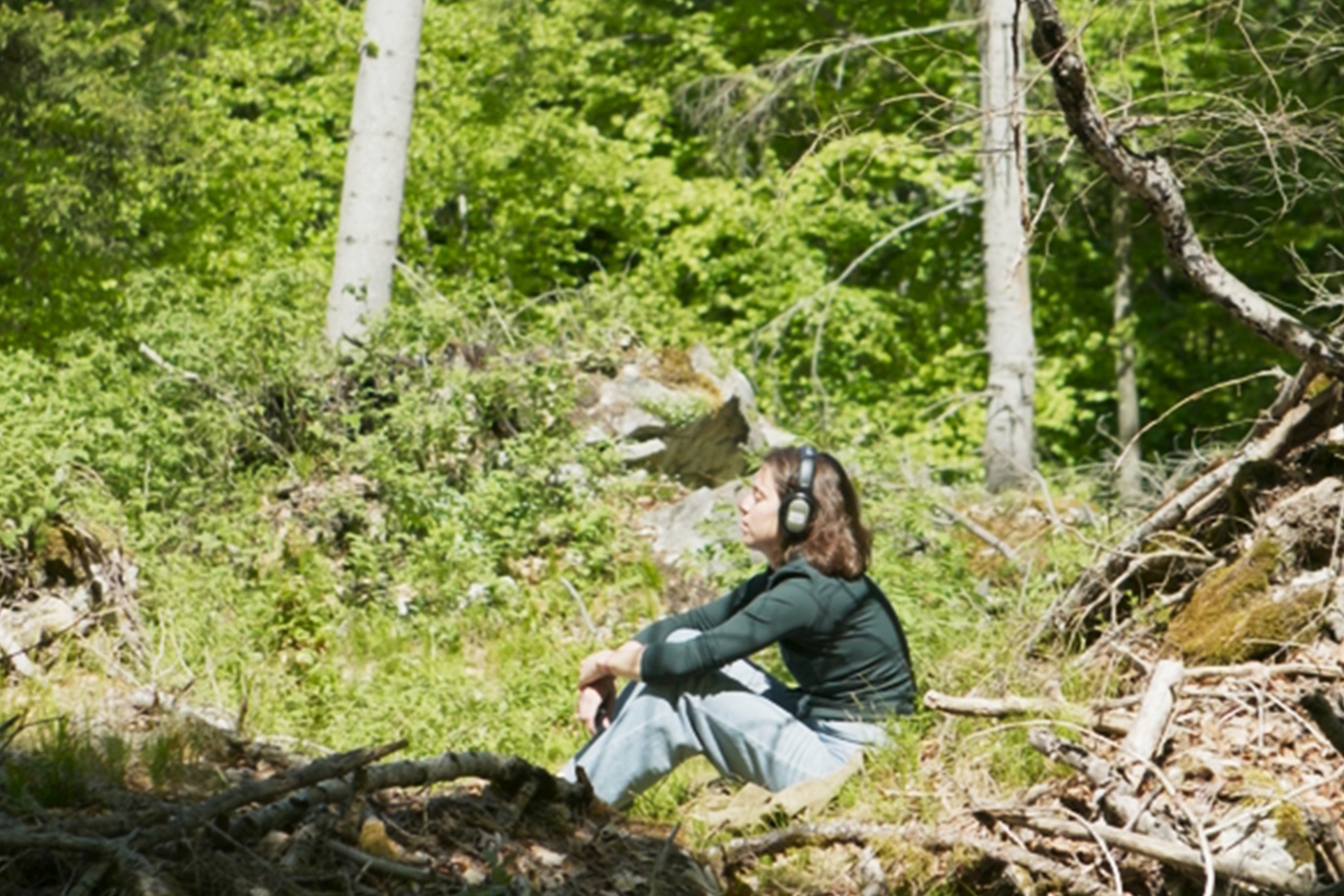 Guided Forest Meditation, Safiental, May 2024, Photo taken by Niklas Kammel