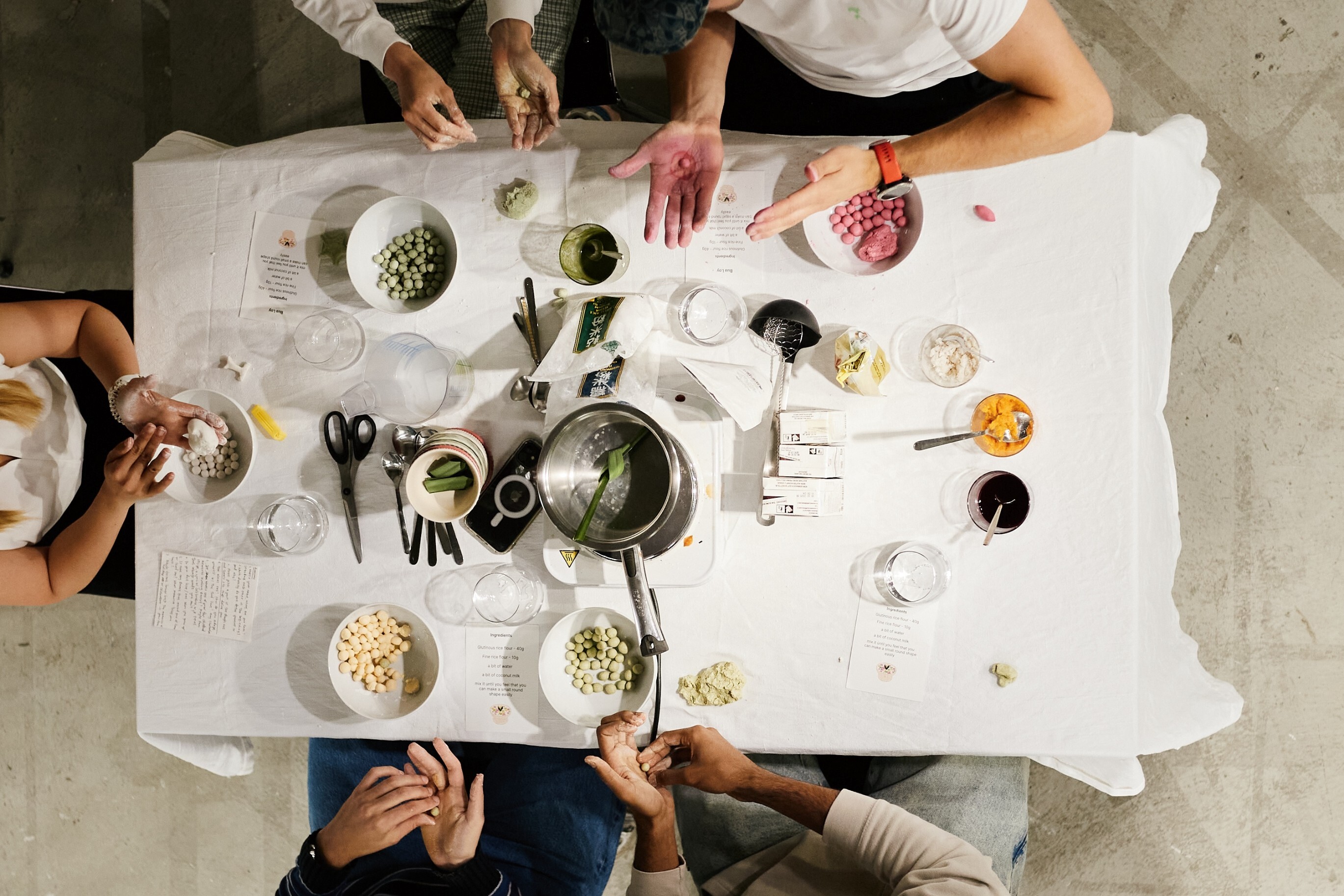 The intentional and deliberate table is designed to create an inclusive and comfortable environment for participants to share their conversations , Zurich, May 2024, Photo taken by Helena Börjesson