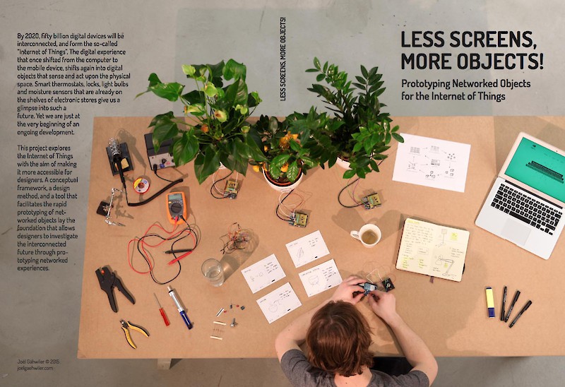 Less Screens, More Objects!