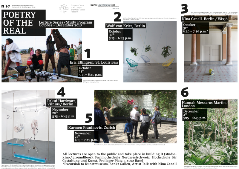 Karmen Franinović || Lecture: The Joy of not Knowing : With Active Materials  || 27.11.2018