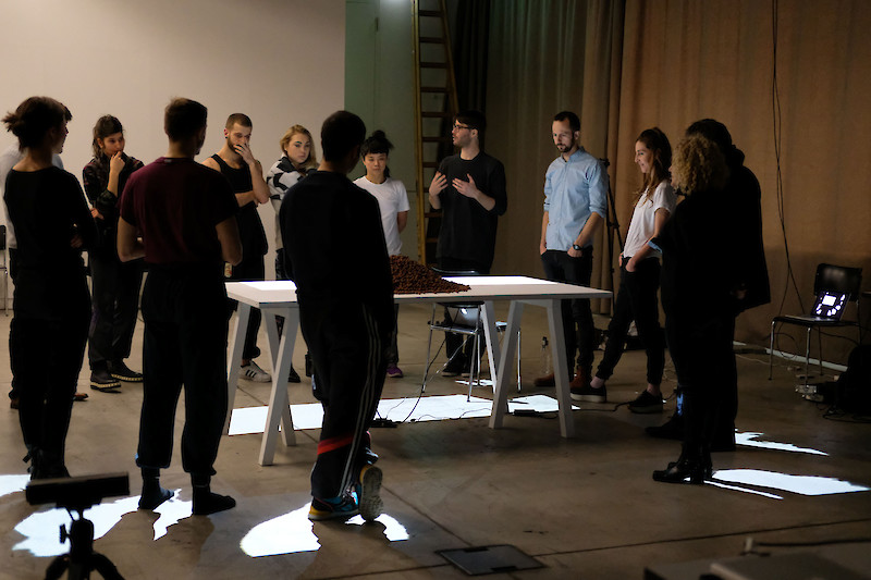 "Extinction / I'm still here" Interaction in a transdisciplinary dance performance