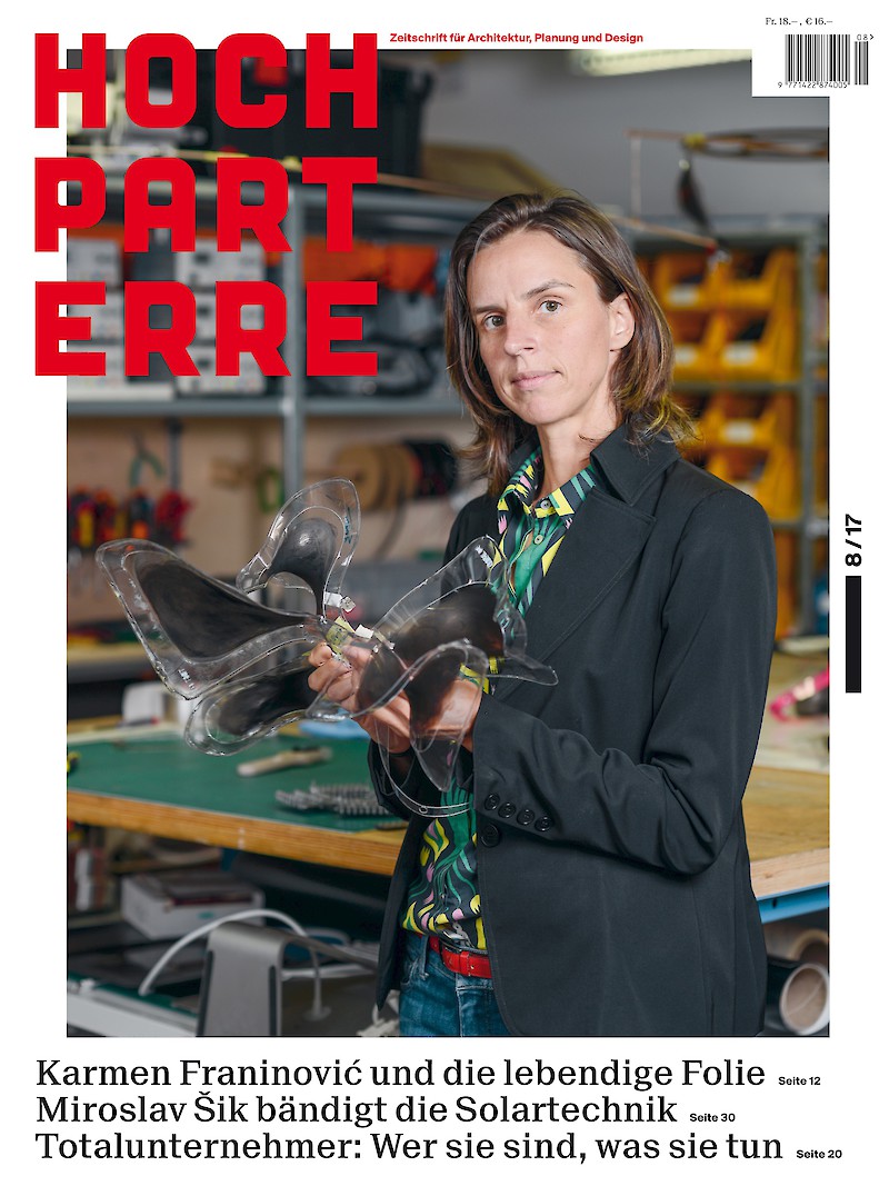 Karmen Franinović: Interview in Hochparterre