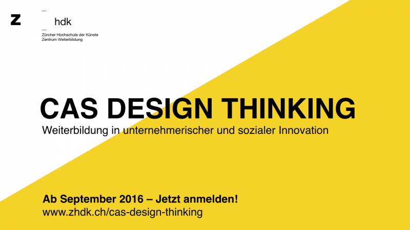 CAS Design Thinking