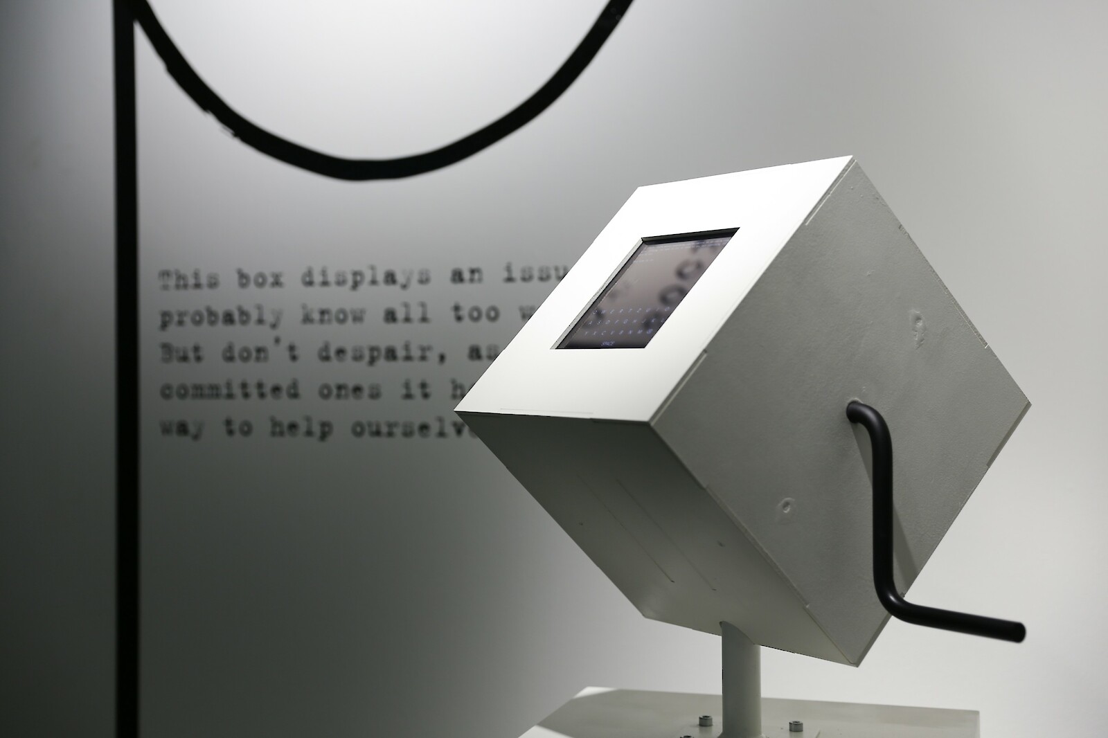 This box shows a problem that we know only too well: Time pressure.