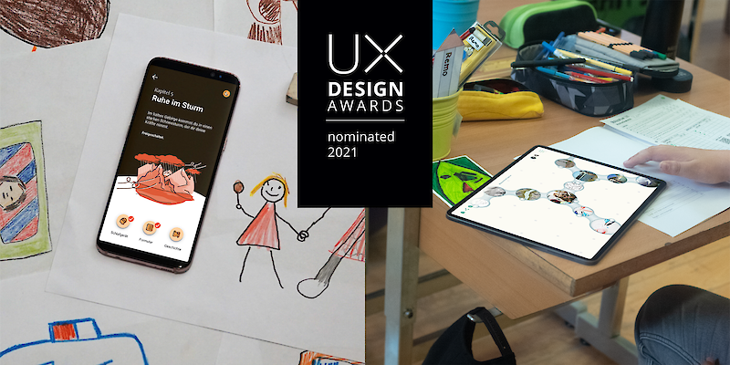 2 x UX Design Awards 2021 Nomination