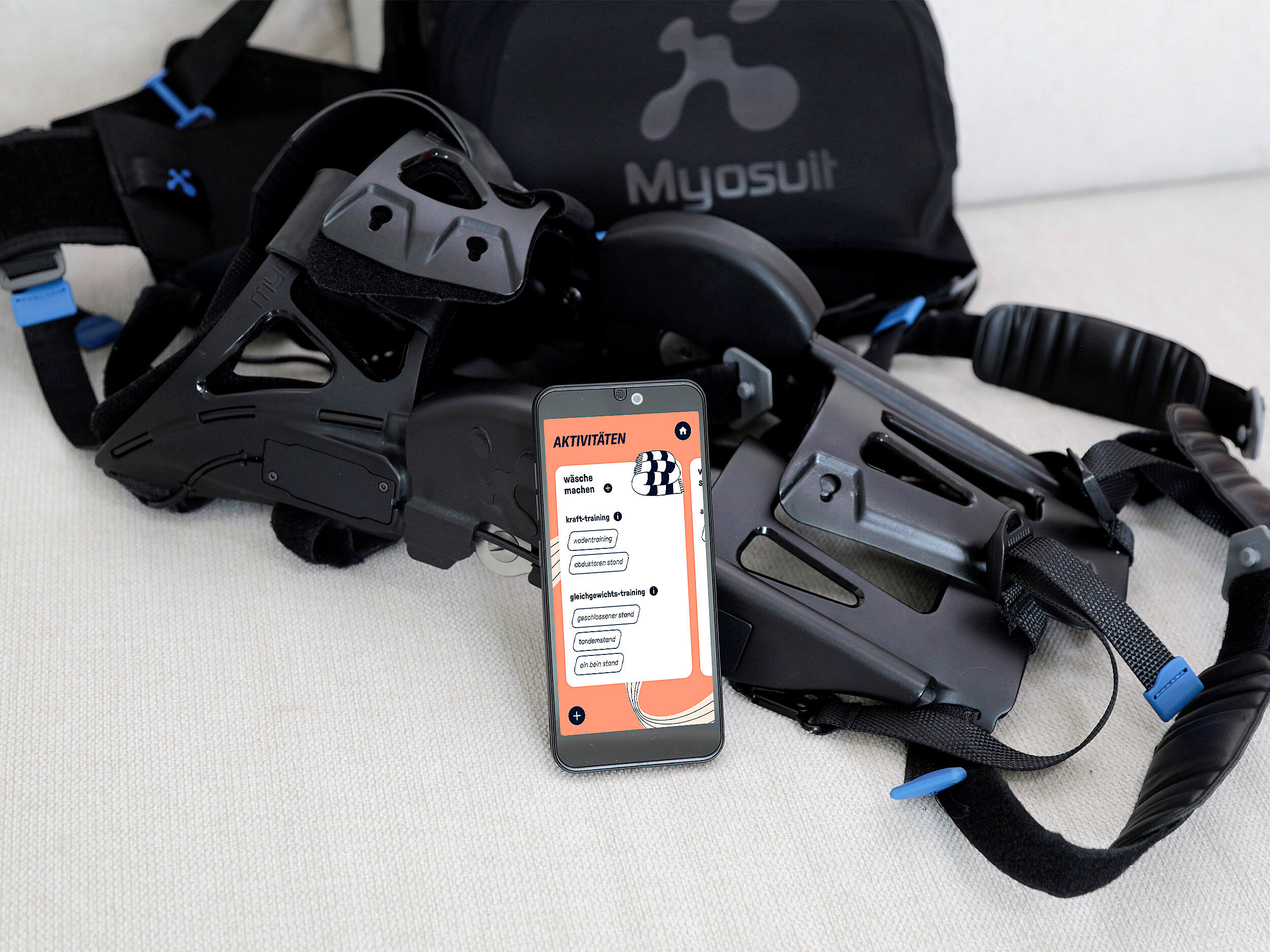 Leben mit einem Exoskelett