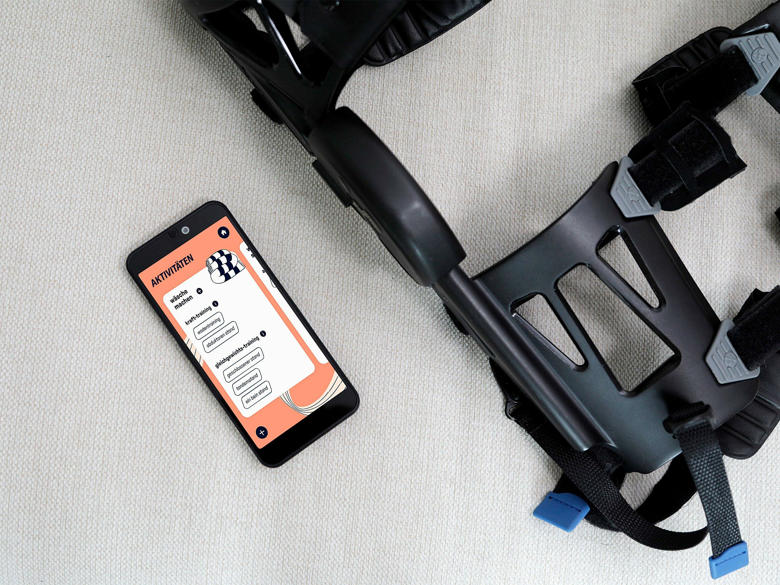 Leben mit einem Exoskelett