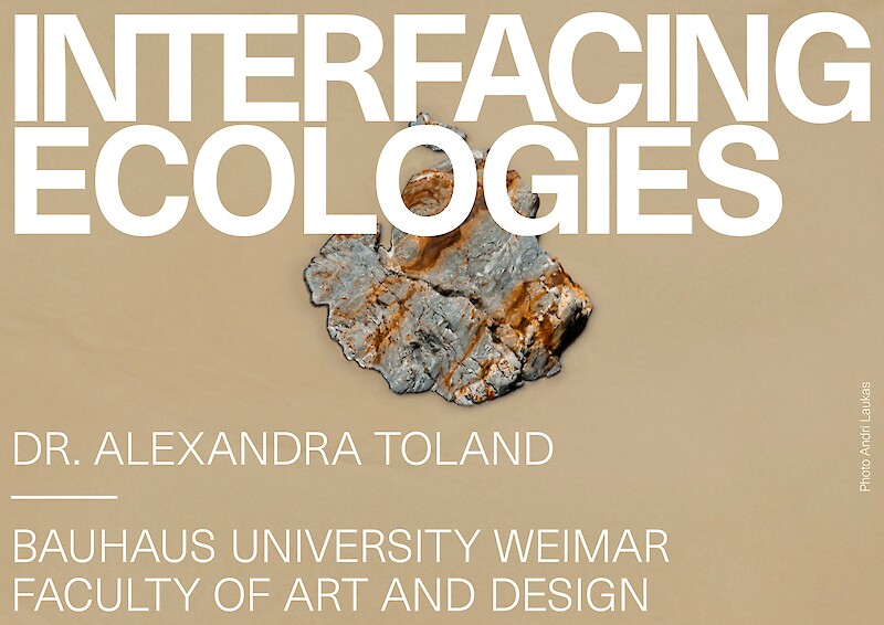 Interfacing Ecologies Lecture Series || Dr. Alexandra Toland || 03 May 2022