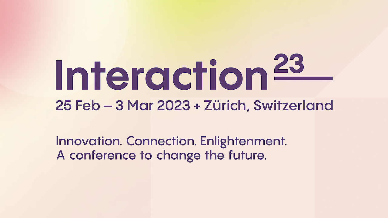 Interaction23 Konferenz