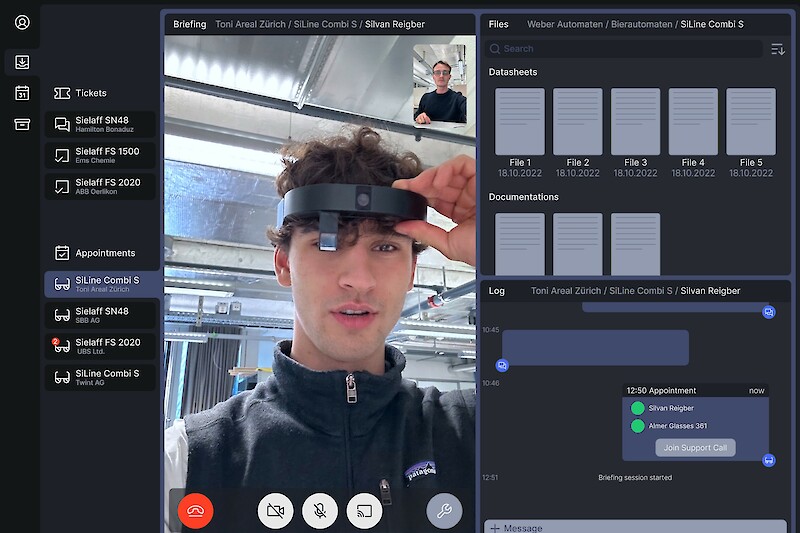 MUI 22: Augmented Reality for remote monitoring