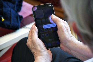 Die Wegleitung illustriert wie eine App gelöscht werden kann