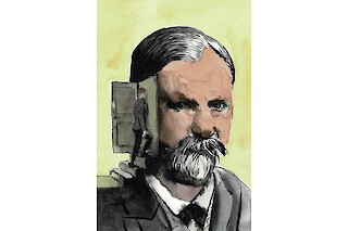 During the research for the project "Trust in Things - The Door," watercolor paintings were created as part of the design process.