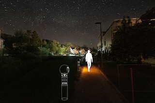 With Lumina, artificial light at night is used intelligently - © ZHdK - Loïc Hommel