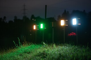 Conducting field tests with insects - © ZHdK - Loïc Hommel