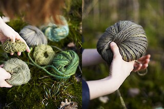 Material- und Farbanalyse. Widdumer Moos. April 2024. Fotografiert von Nepomuk Heller