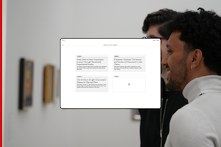 Reliq, Curatorial Interface, Narrative Canvas