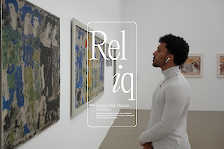 Testing Reliq at the Exhibition “Augusto giacometti, Freiheit I Auftrag”