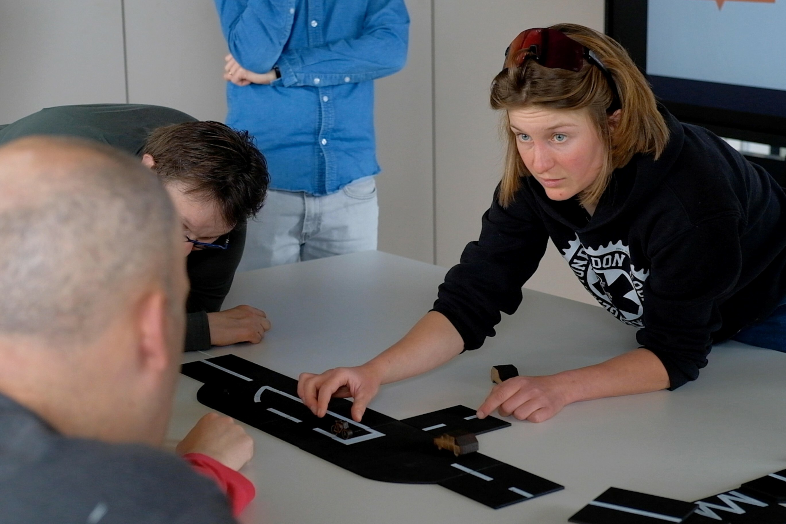 Prototype is used by velogisch during a training session